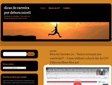 Tablet Screenshot of dicasdecarreira.com